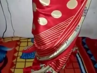 Satin silke saree stuepike, gratis indisk porno video 33