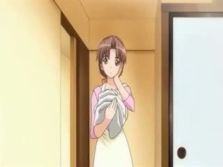 セクシー 女の子 で an apron tries a dp ファック