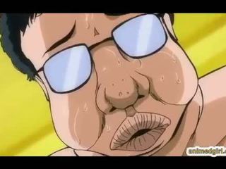 Грудаста японська аніме гаряча анал секс