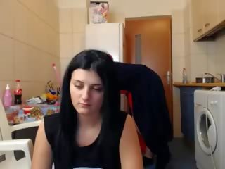 webcam, anaali-, hauska romanialainen