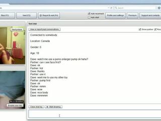 dildo, omegle