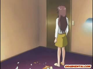 Slutty manga modelo chica con enorme tetitas gets assfucked por su brothers boyfriend