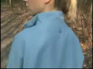 Cute Teen Couple Likes Oral In Woods Video