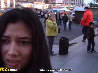 Luscious reality sex video at Prague streets Video