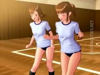 3d аніме schoolgirls gets pounded