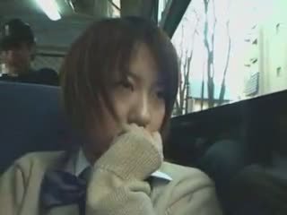 Shy Schoolgirl Groped In Bus