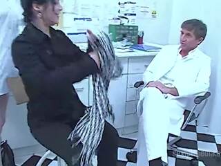 Ass fuck with patient in sex clinic