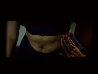 Sexy Mallu Reshma in Blue saree