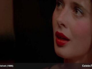 Isabella Rossellini – sexy celebrity video