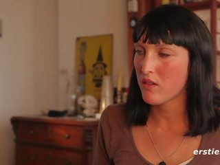 mai mult brunetă mov, sex oral, fierbinte homosexual