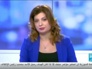 Sexy Arab Journalist Rajaa Mekki Jerk off Challenge...