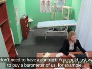 Saleswoman Fucked In Fake Hospital