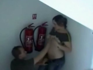 Voyeur Tapes A Horny Couple Having Wild Sex