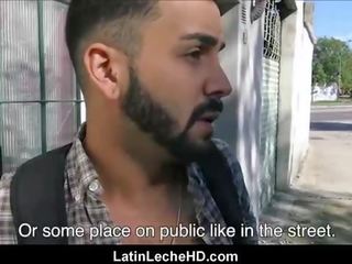 Young Straight Spanish Latino Tourist Fucked