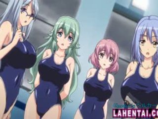 Big Titted Hentai Babes In Swimsuits