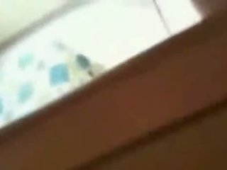 Hot Black Teen Caught Masturbating By A Window Pee