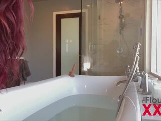 Sabina Rouge – Mansion Bathtub Solo, HD Porn f2