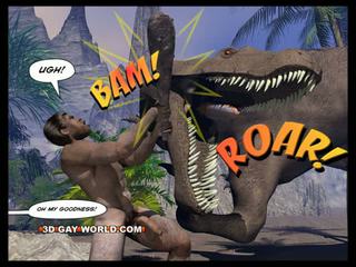Cretaceous καβλί 3d γκέι κομικ sci-fi σεξ ιστορία