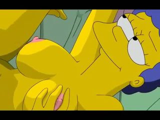 Simpsons hentai homer fucks marge