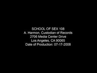 School of sex army hardcore scene