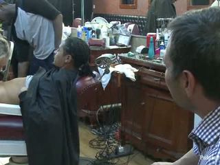 Malo barbershop od cipa a britje in a haircut two prsi